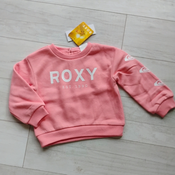 ROXY NEW Logo Crewneck Sweatshirt & Sweatpants - Picture 5 of 14